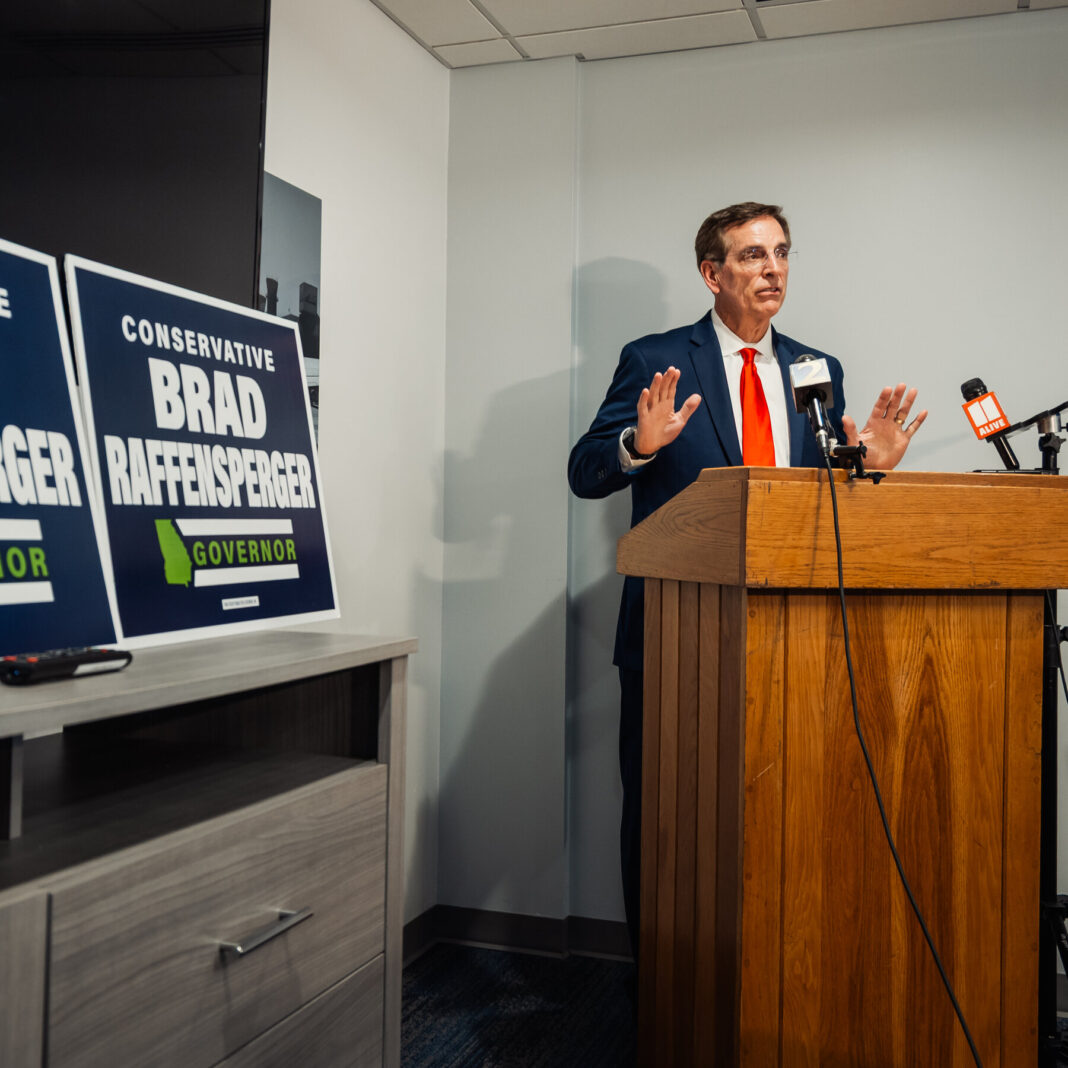 Brad Raffensperger Stands Firm in Defense of Threatened Georgia Election Workers Amid GOP Primary Battle