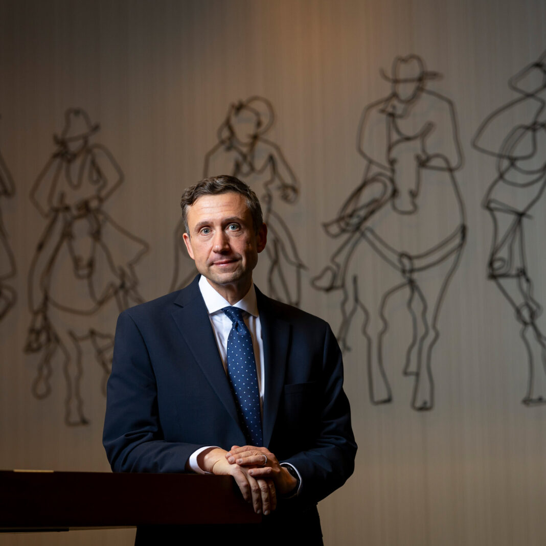 Even in a crisis, D.N.C. Chairman Ken Martin keeps his supporters united.