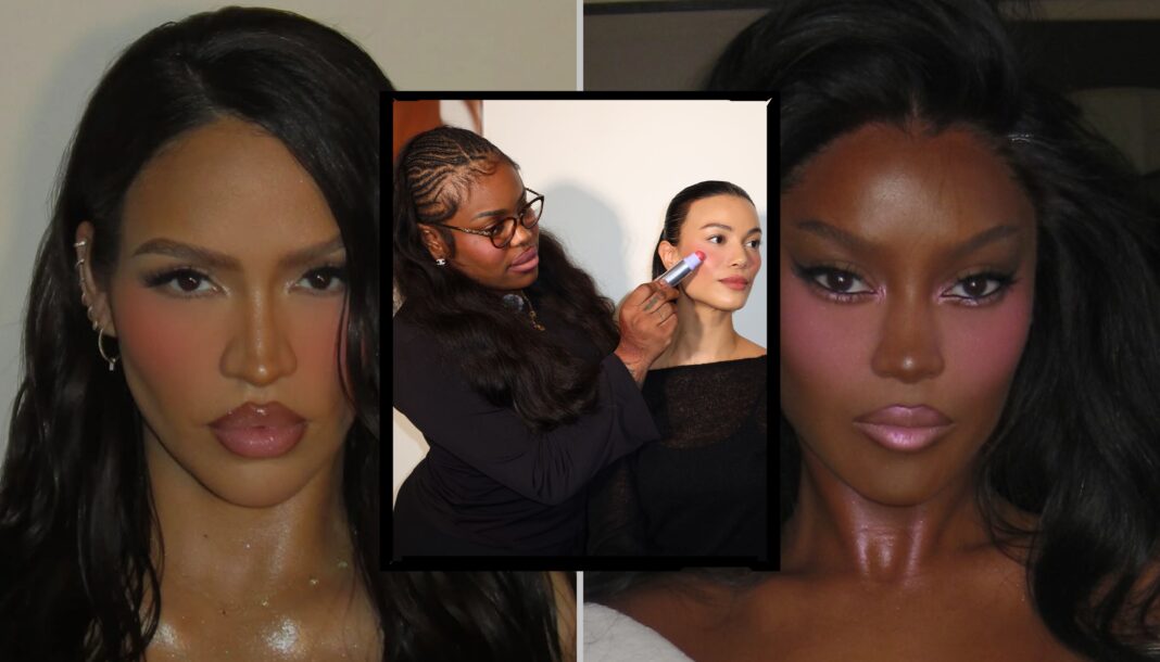 How Esther’s Draping Technique Revolutionized Blush for Deeper Skin Tones