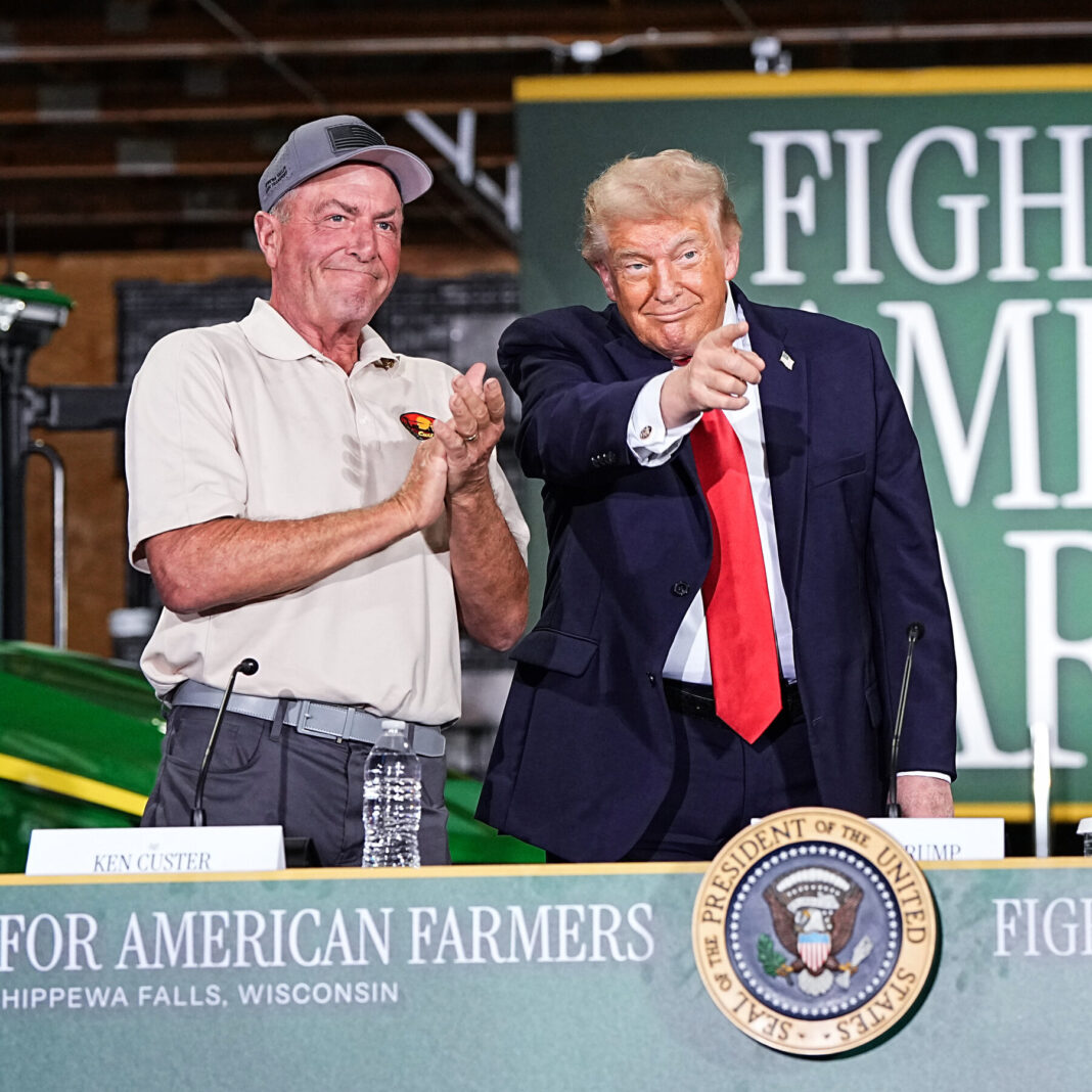 Trump Faces Mixed Reactions from Wisconsin Farmers, Says He’d Rather Be Home Watching TV