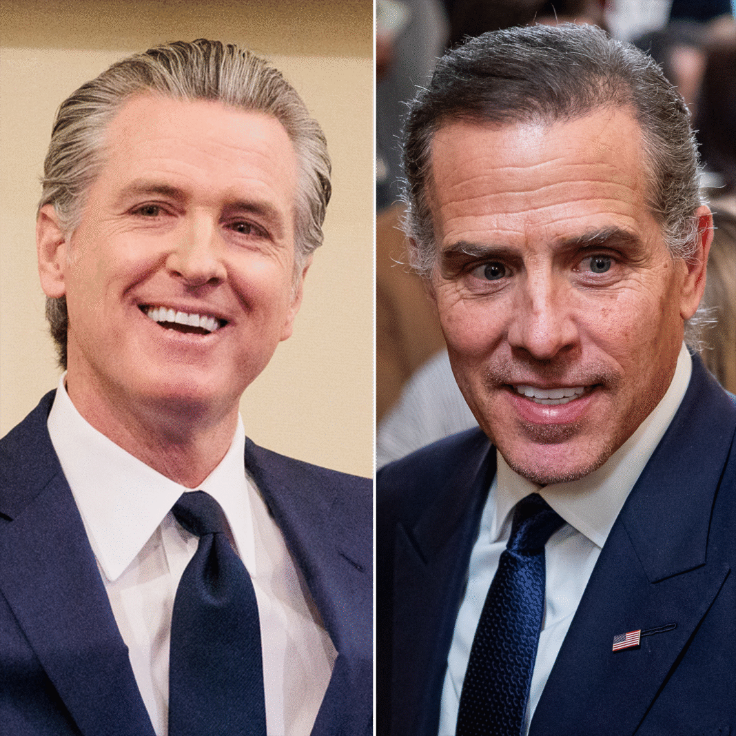 Gavin Newsom and Hunter Biden Want You to Put Down Your Phone