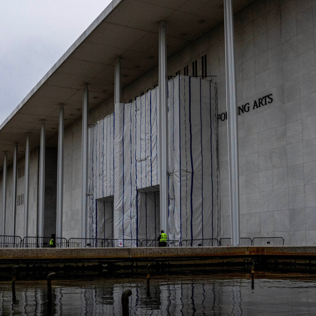 ‘Behind the Tarps’: Why the Kennedy Center Won’t Reveal Trump’s Name Removal