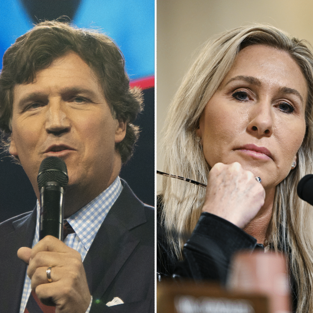 Tucker Carlson and Marjorie Taylor Greene Abandon GOP in Stunning Split from Trump
