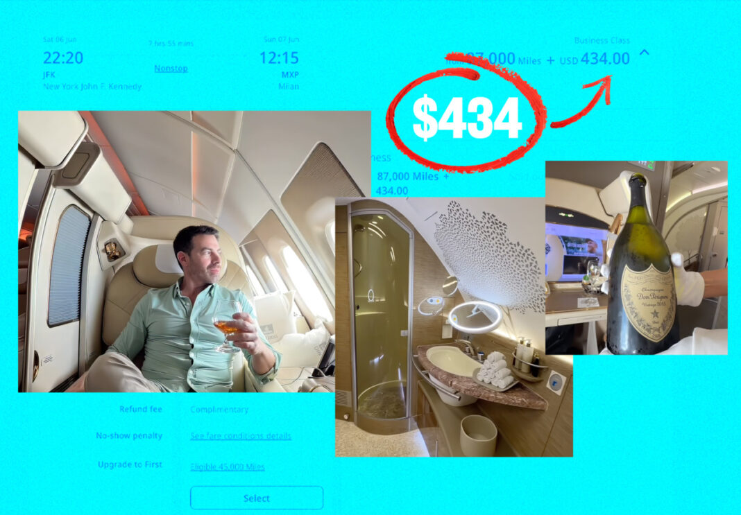 How This Traveler Booked a $16,000 First-Class Emirates Flight for Just $400 — and You Can Too