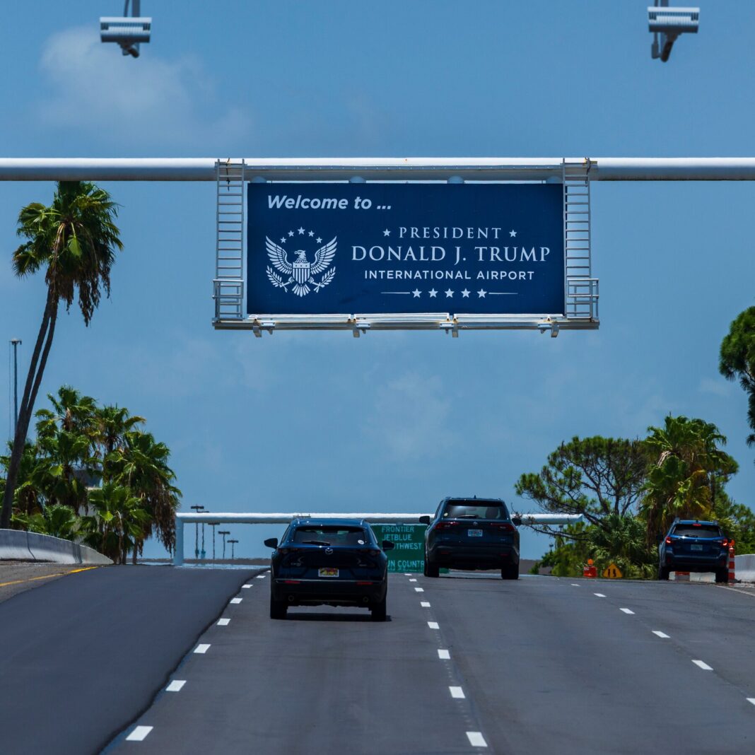 Palm Beach International Airport Officially Renamed for President Trump