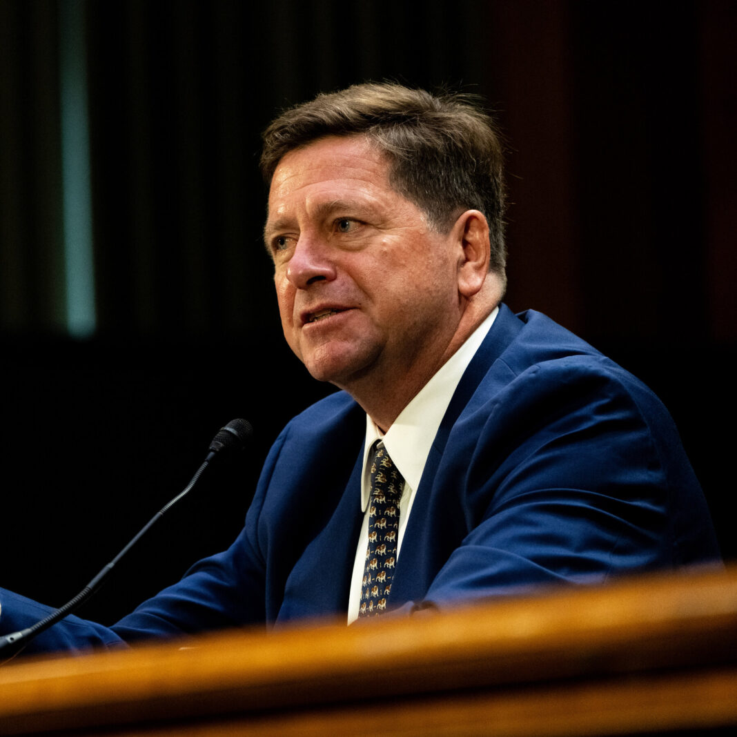 Senate Panel Advances Jay Clayton as Next Intelligence Chief in Party-Line Vote