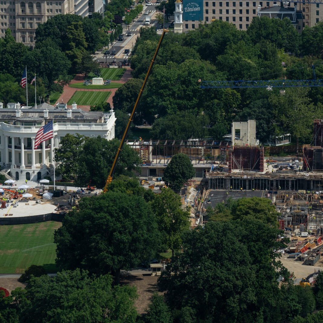 Trump Administration Asks Supreme Court to Approve $400M White House Ballroom Project