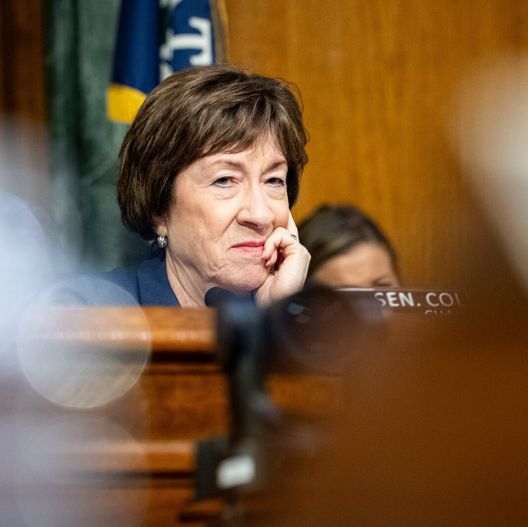 Kavanaugh Vote Shadows Collins’ Reelection as Abortion Ruling Stirs Maine Voters