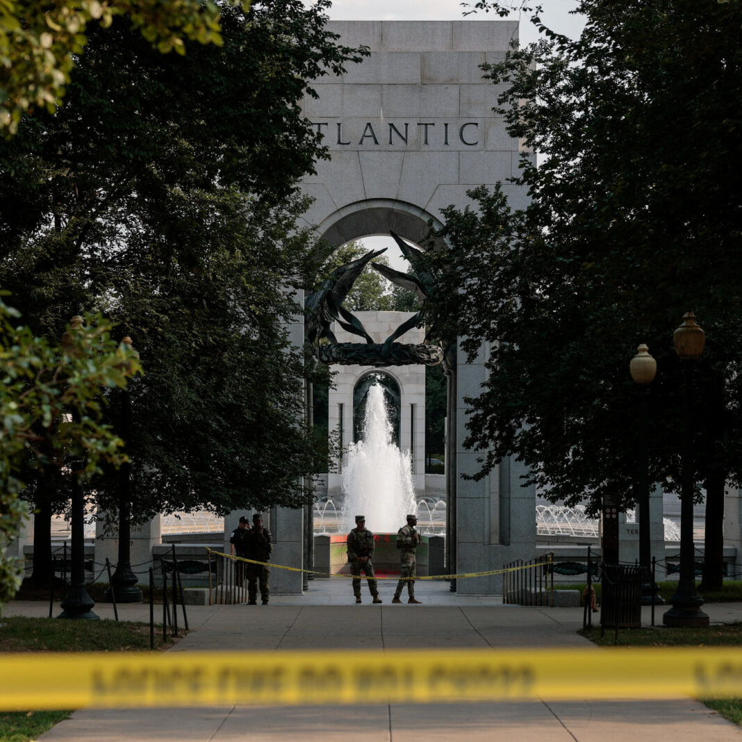 Judge Releases Woman Accused of WWII Memorial Vandalism, Overturning Detention Order