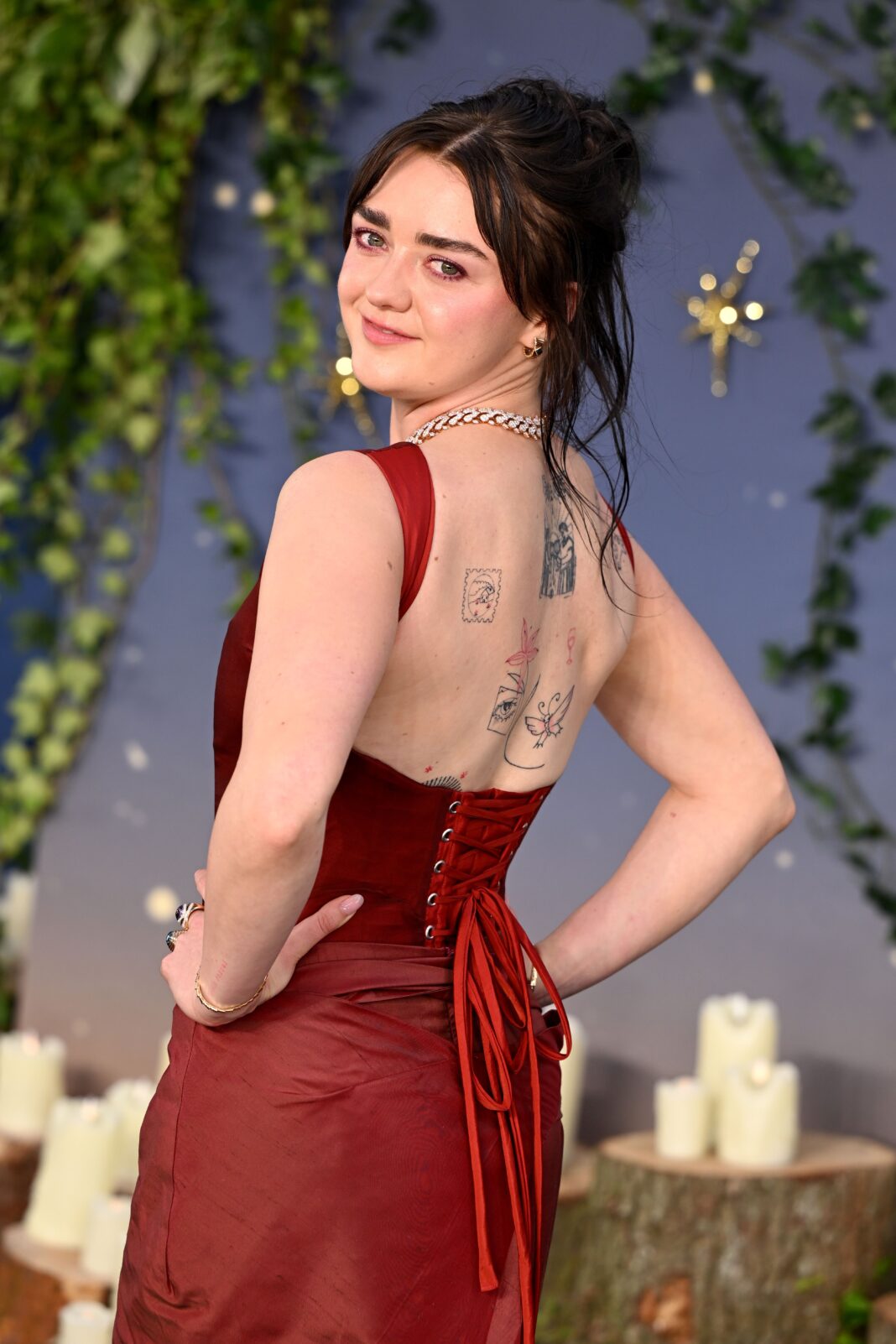 Maisie Williams Channels Sandra Bullock’s Iconic ’90s Updo at the Practical Magic 2 Premiere—See Every Angle