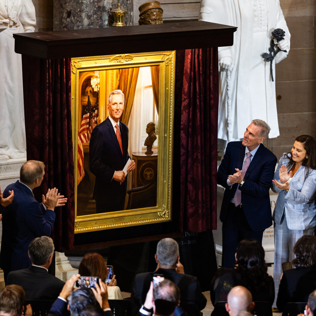 McCarthy’s Portrait Unveiled: A Symbol of a Short, Tumultuous Speakership