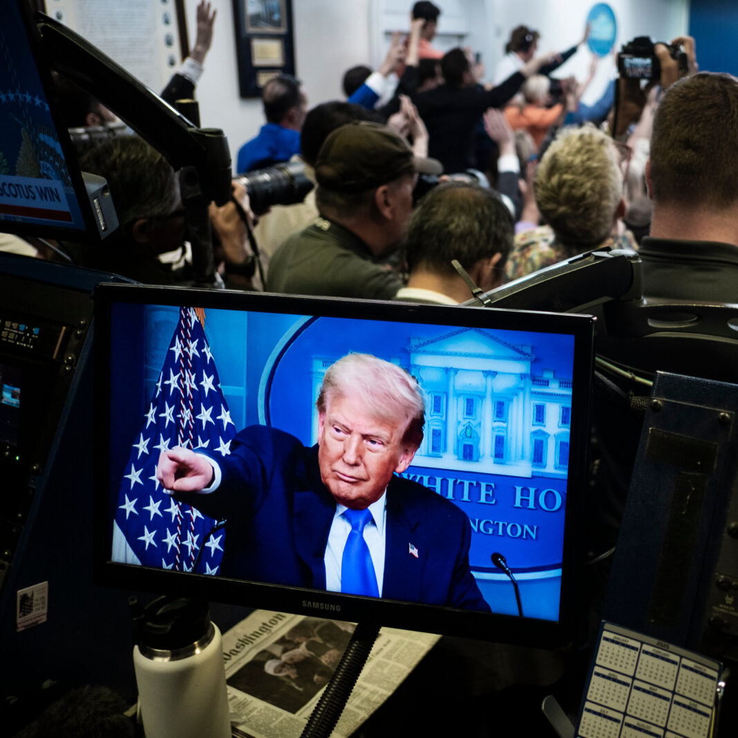 Trump Stripped of Free TV Airtime as Networks Boycott White House Press Pool