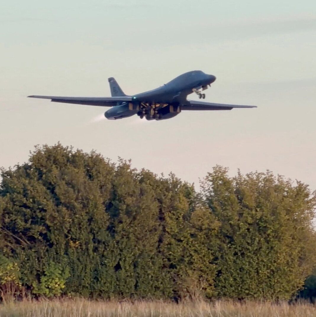 Iranian Drone Threat Prompted U.S. B-1 Bombers to Leave British Air Base