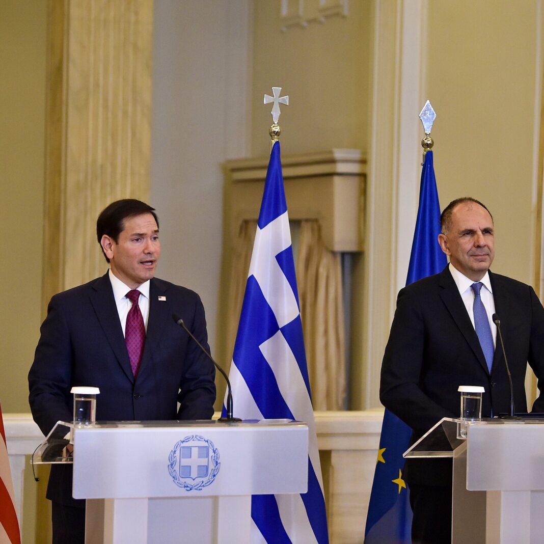 Rubio Pushes U.S.-Greece Security Alliance on Migration and Counterterrorism