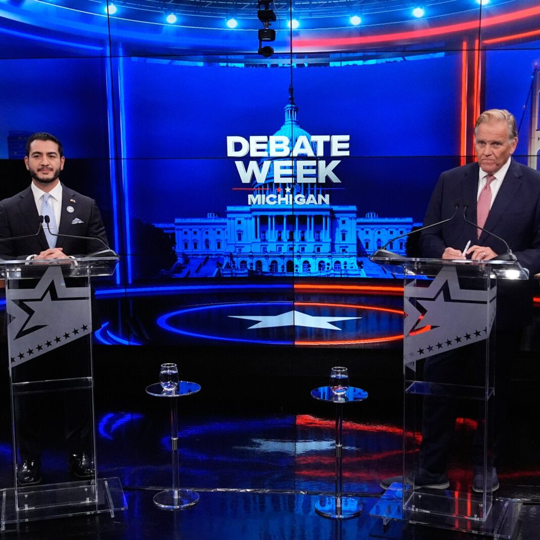 5 Key Moments From Hostile Michigan Senate Debate Between El-Sayed and Rogers