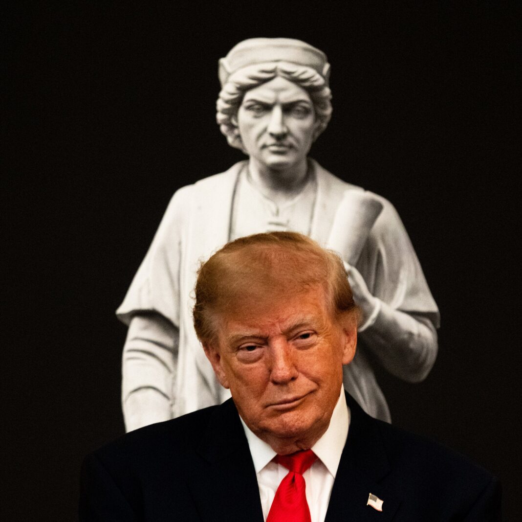 Trump Casts Himself as Columbus’s Defender in Bid for Italian American Voters