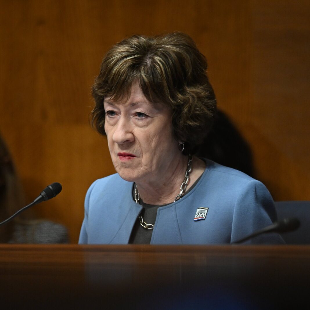 A Trump Backlash Endangers Susan Collins in the Maine Senate Race