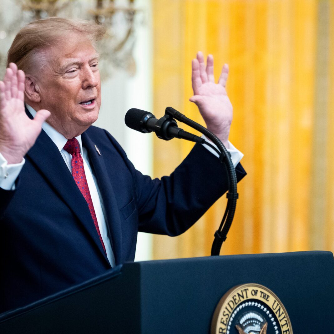 At Hispanic Heritage Event, Trump Talks ICE, Mar-a-Lago Ballroom and Himself