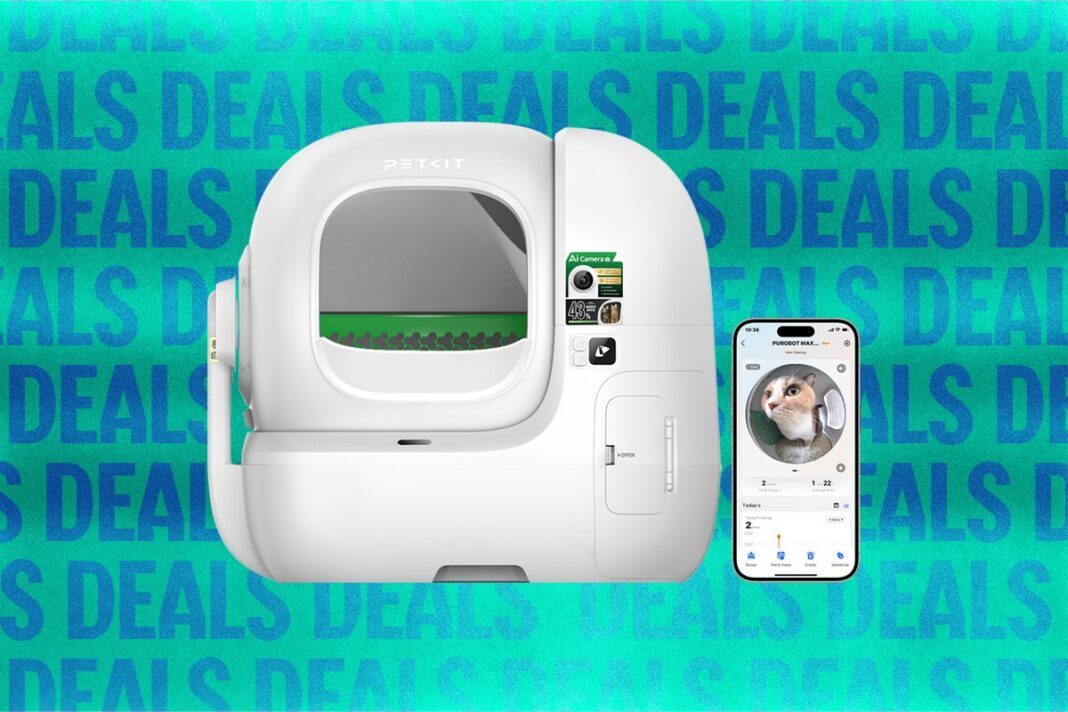 Petkit Self-Cleaning Cat Litter Box Deal: $100 Off October 2026 Sale