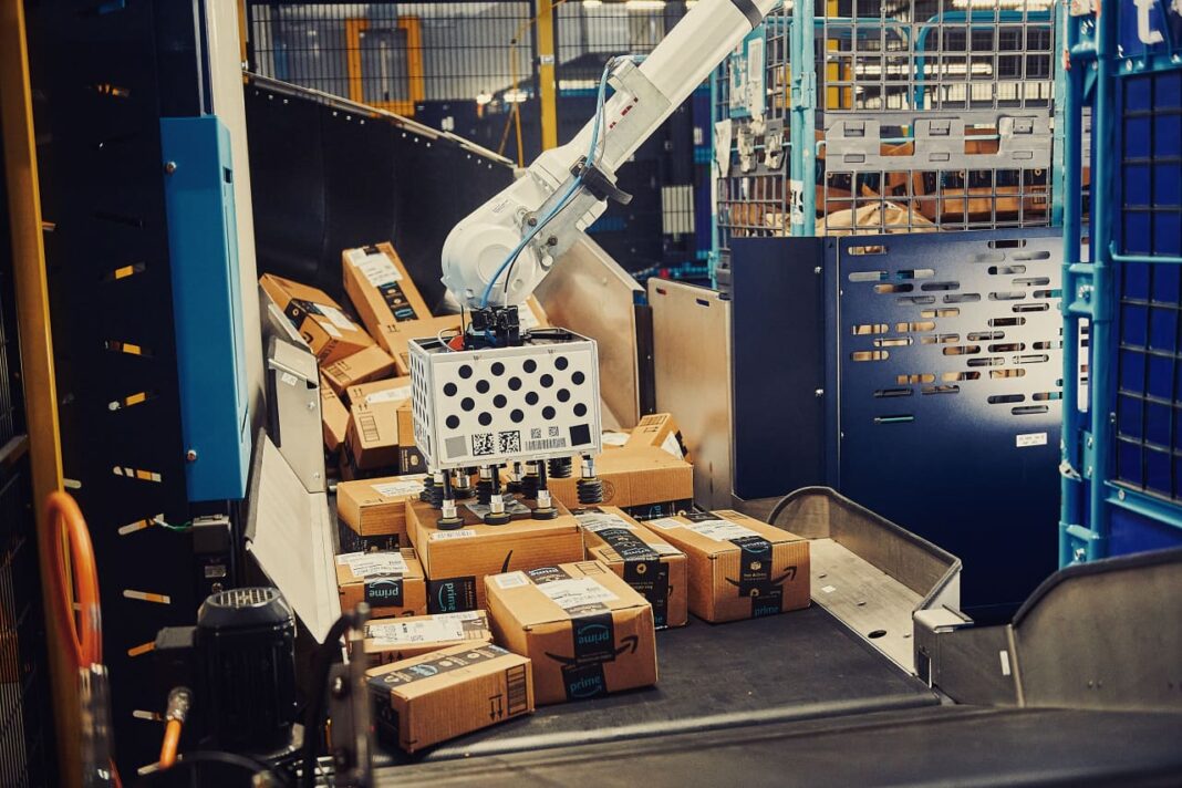 Amazon’s AI Payoff Isn’t in the Cloud—It’s in the Warehouse